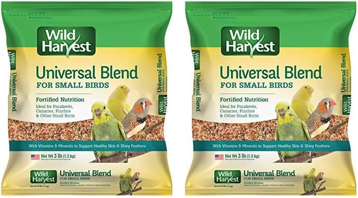 Universal Blend for Small Birds, 10 Lb Bag, Fortified Nutrition (Pack of 2)