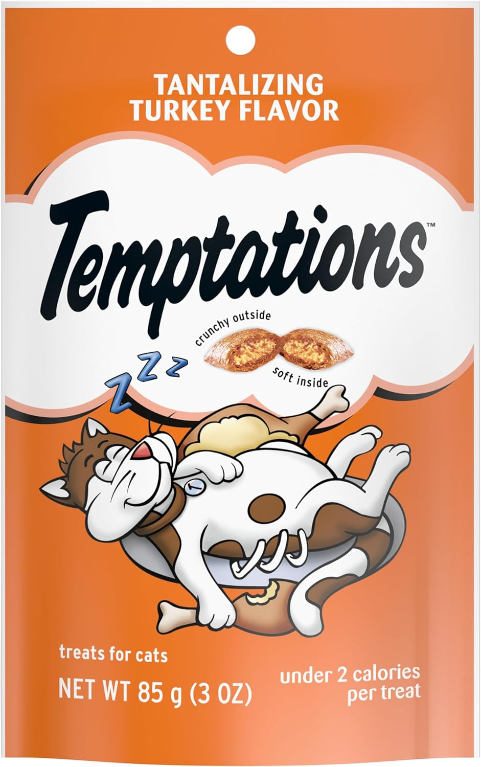 Temptations Classic Crunchy and Soft Cat Treats Tantalizing Turkey Flavor