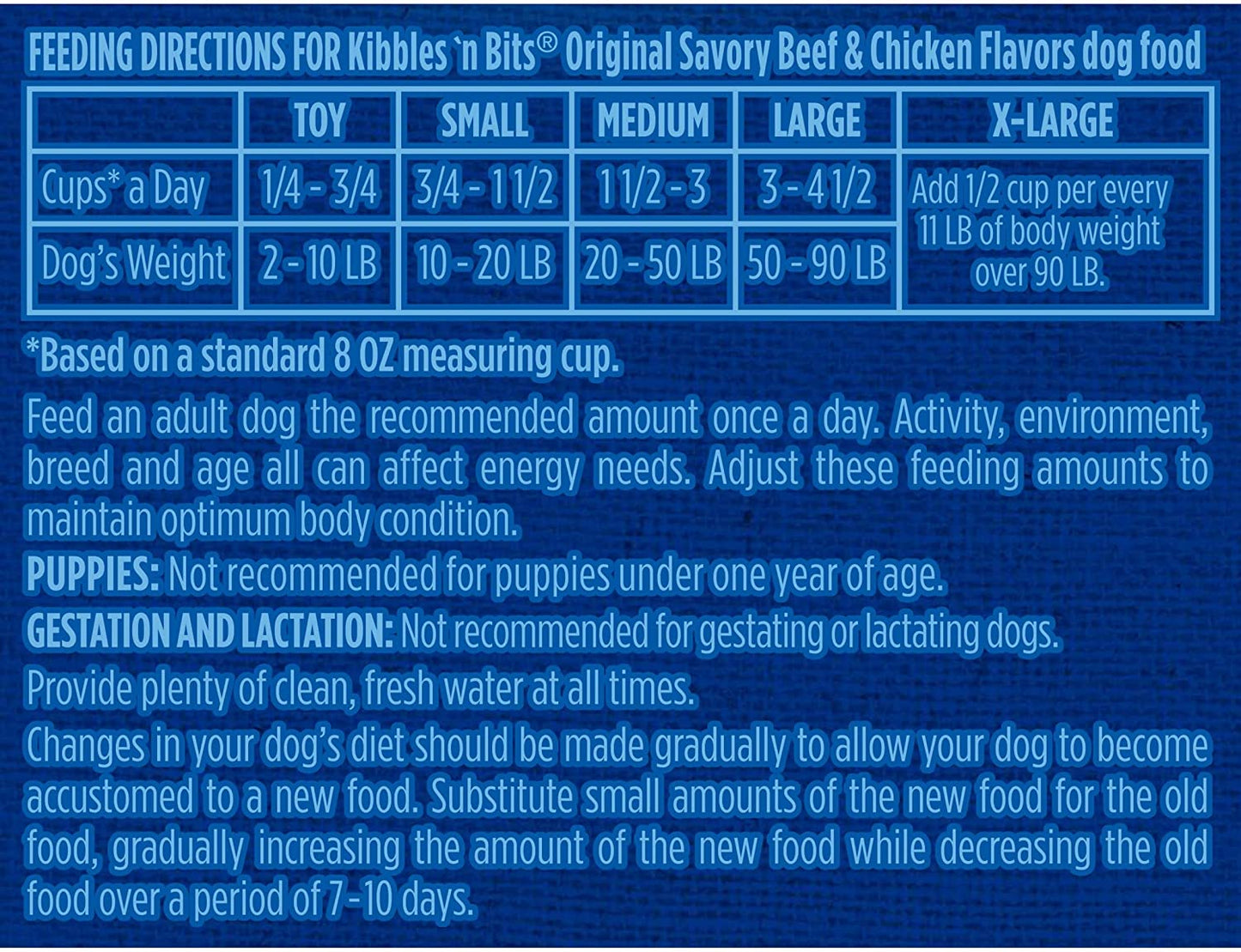 Kibbles 'N Bits Original Savory Beef & Chicken Flavors Dry Dog Food