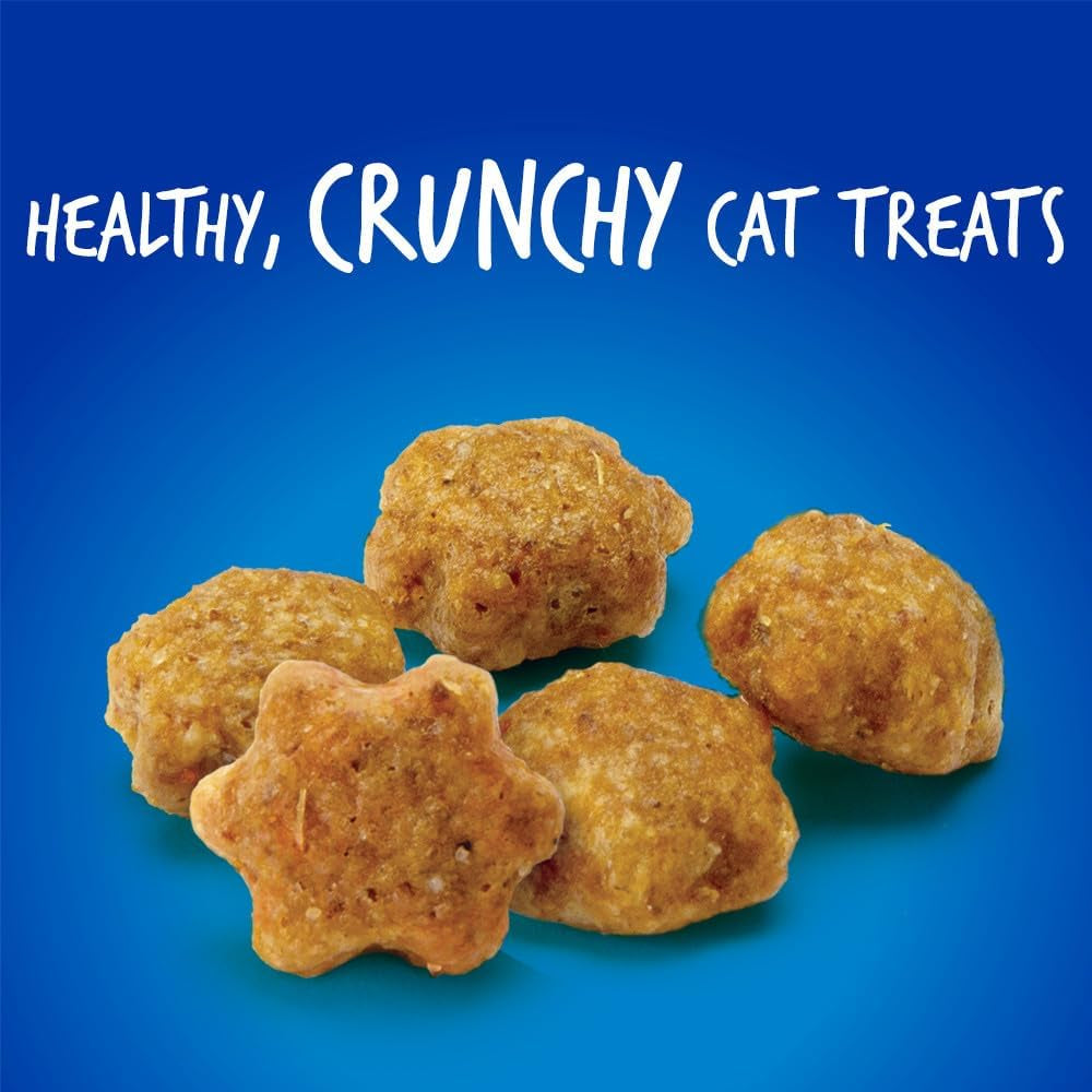 Fruitables Cat Treats - Crunchy Treats for Cats - Healthy Low Calorie Treats Packed with Protein - Free of Wheat, Corn and Soy