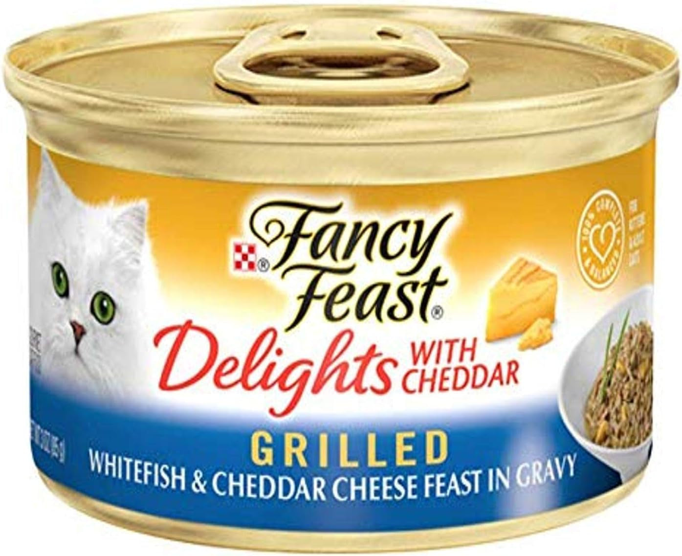 Poultry and Beef Feast Classic Pate Collection Grain Free Wet Cat Food Variety Pack - (Pack of 30) 3 Oz. Cans