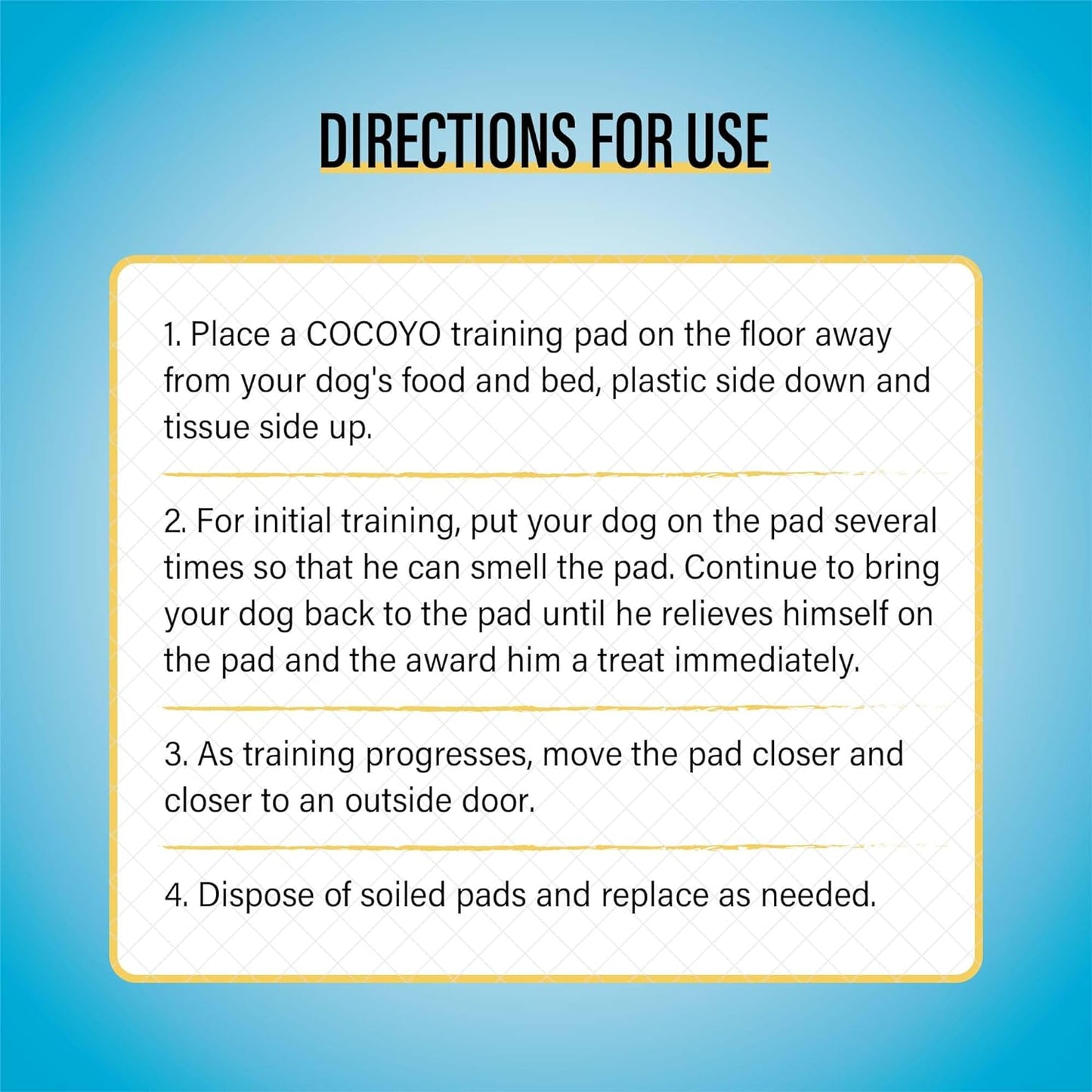 Best Value 22"X22" Dog Training Pads 50 Count | Dog Pee Pads | Super Absorbent Puppy Pads,White