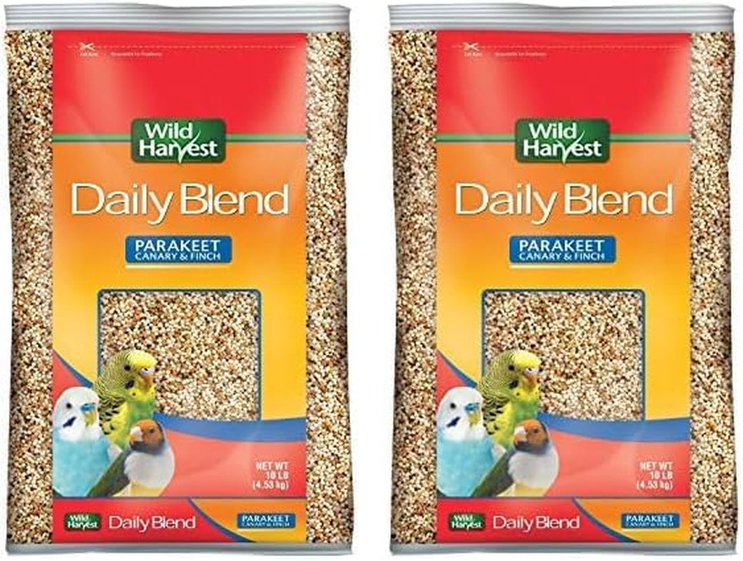 Daily Blend Nutrition Diet for Parakeet, Canary and Finch 10 Pounds