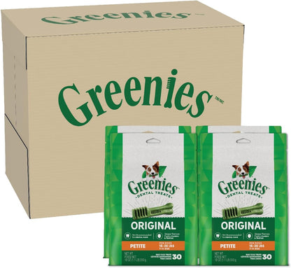 Greenies Original Petite Natural Dental Care Dog Treats