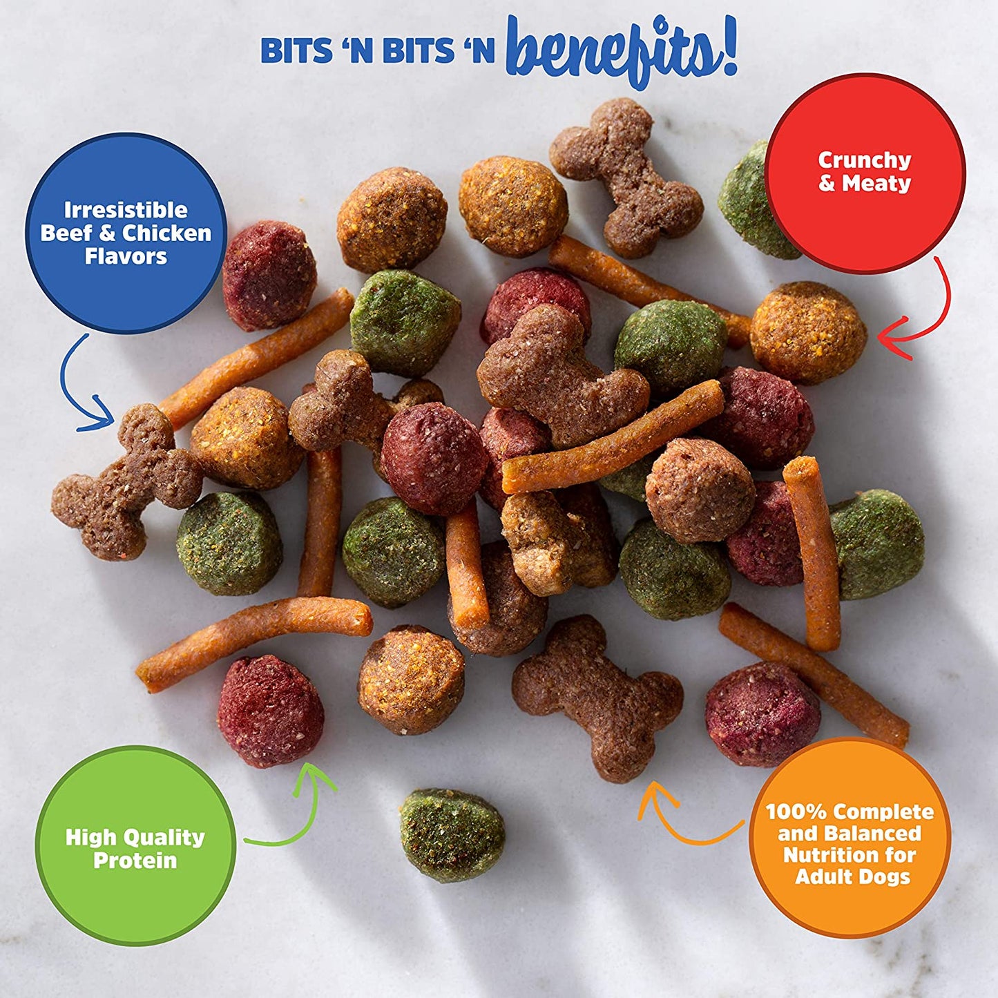 Kibbles 'N Bits Original Savory Beef & Chicken Flavors Dry Dog Food