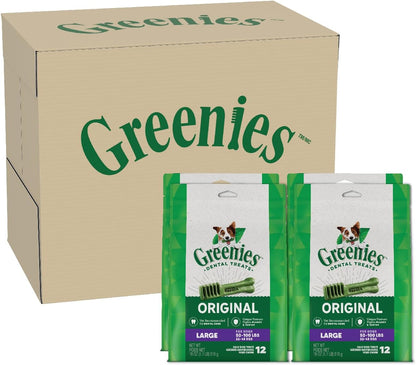 Greenies Original Large Natural Dental Care Dog Treats