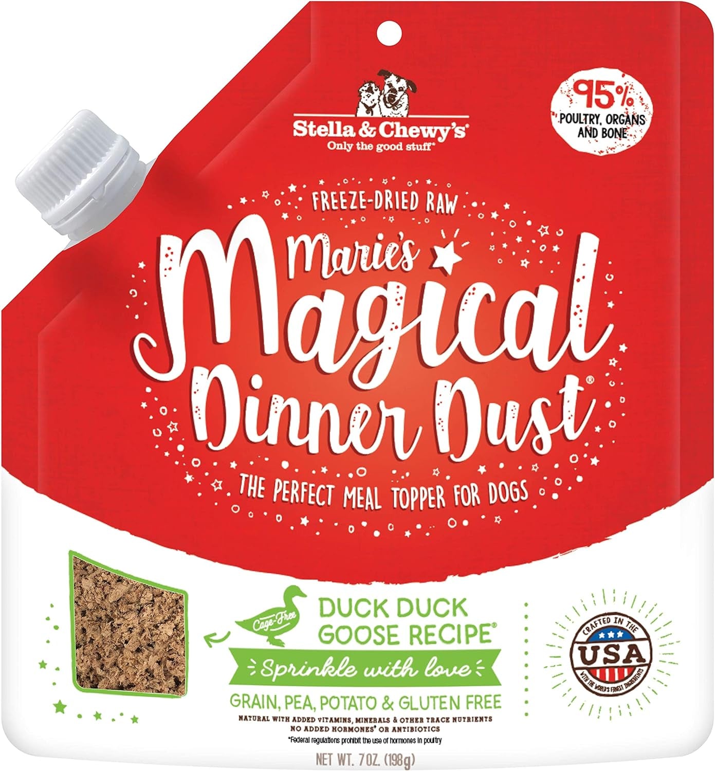 Stella & Chewy'S Freeze-Dried Raw Marie'S Magical Dinner Dust - Protein Rich, Grain Free Dog & Puppy Food Topper