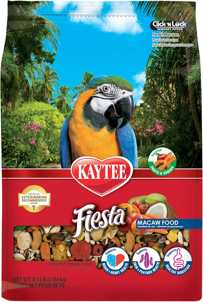 Kaytee Fiesta Macaw Pet Bird Food