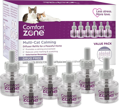 Comfort Zone Multi Cat Calming Diffuser Refills