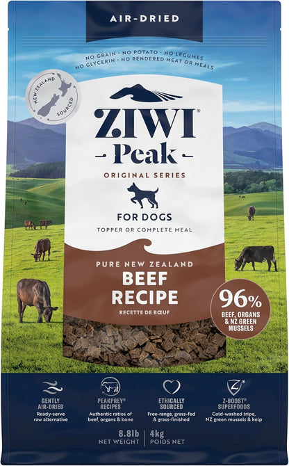 ZIWI Peak Air-Dried Dog Food - All Natural, High Protein, Grain Free, Limited Ingredient with Superfoods