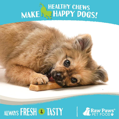 Raw Paws Himalayan Yak Chews for Dogs, Small Chews - Himalayan Cheese for Small Dogs - Yak Bones for Dogs - Yak Milk Bones for Dogs - Dog Cheese Chews Himalayan - Yak Chews for Small Dogs