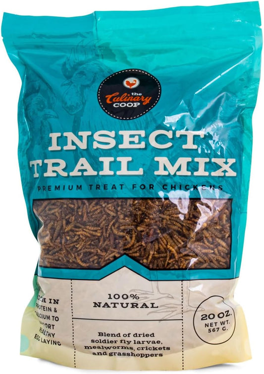 Fluker'S Culinary Coop Premium Chicken Treats - Dried Insect Trail Mix