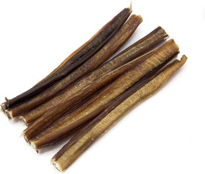 Best Bully Sticks All-Natural Thin Bully Sticks for Dogs - Easily Digestible, 100% Grass-Fed Beef, Grain and Rawhide Free