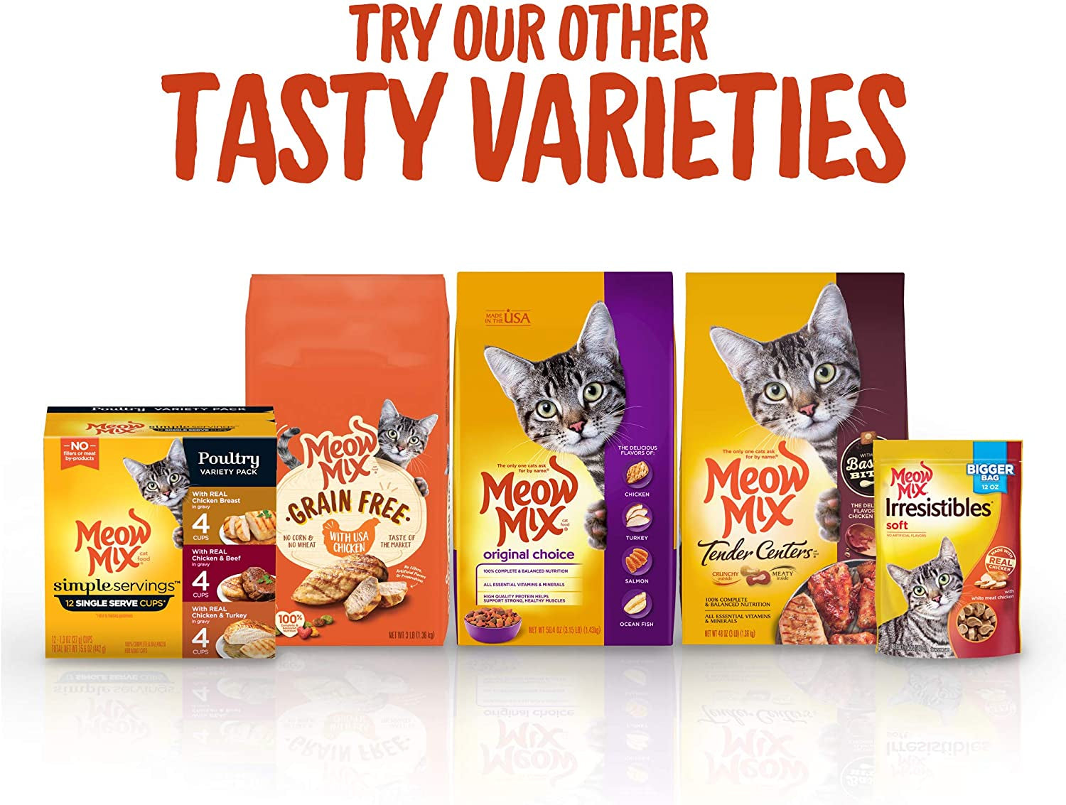 Meow Mix Irresistibles Soft Cat Treats