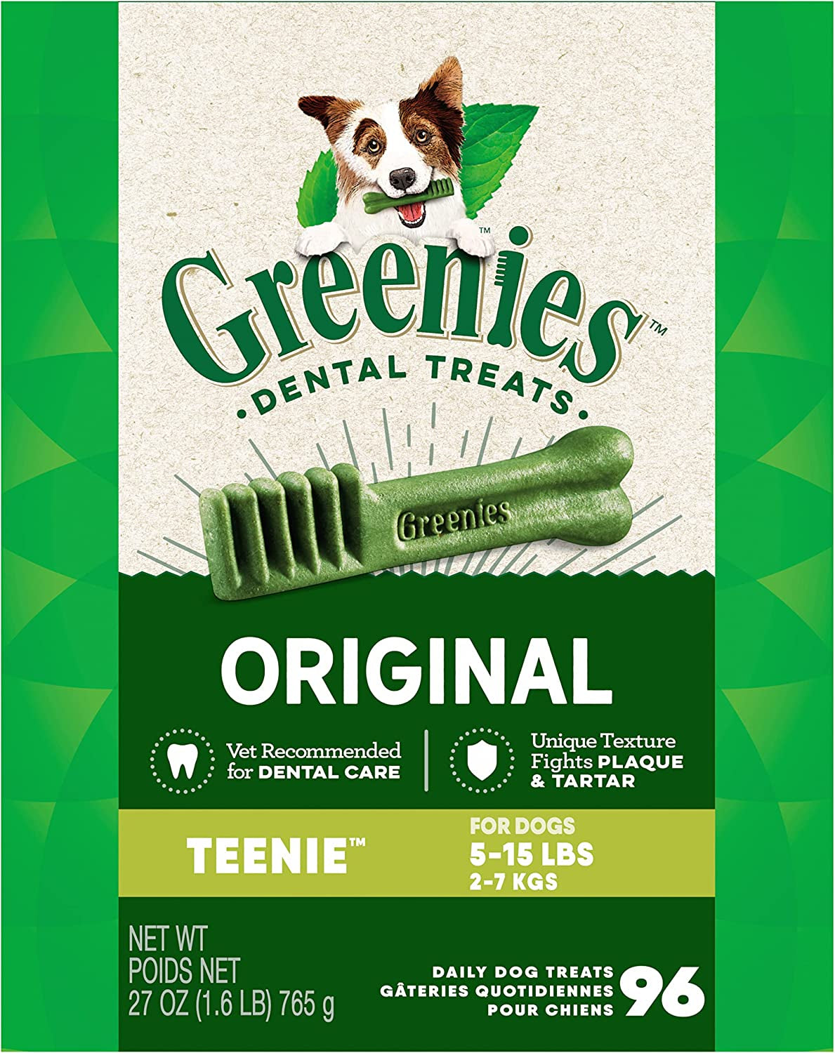 Greenies Original Petite Natural Dental Care Dog Treats