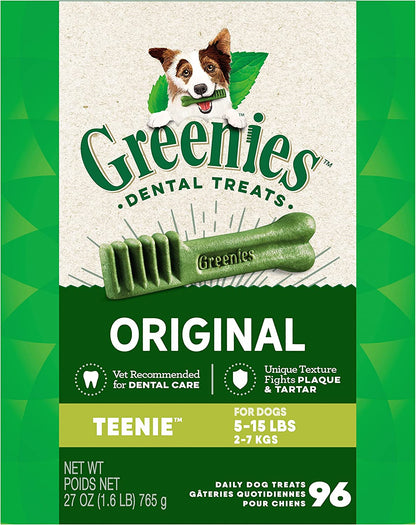 Greenies Original Petite Natural Dental Care Dog Treats