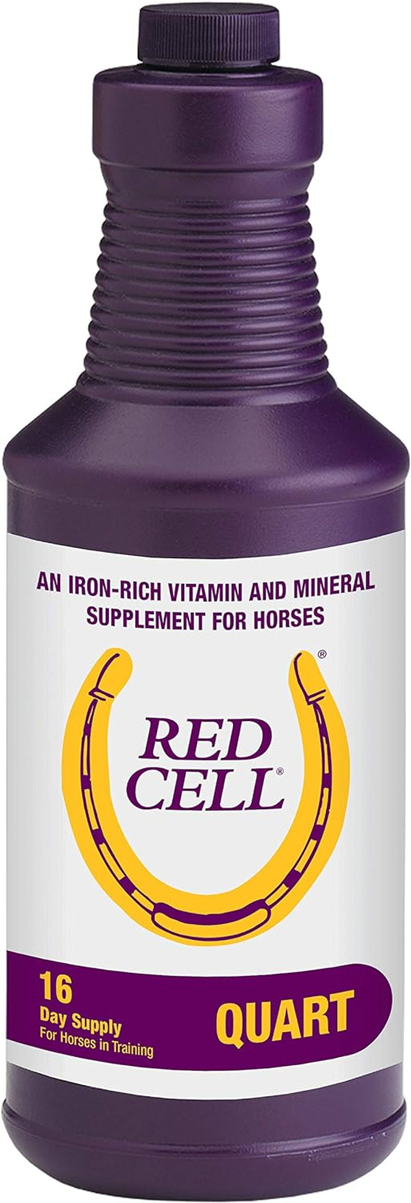 Farnam Horse Health Red Cell, Liquid Vitamin-Iron-Mineral Supplement for Horses, Helps Fill Important Nutritional Gaps in Horse'S Diet