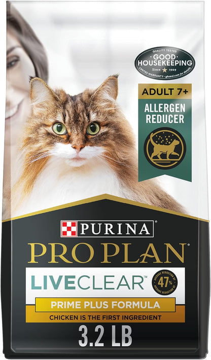 Purina Pro Plan Allergen Reducing, High Protein Cat Food, LIVECLEAR Salmon and Rice Formula