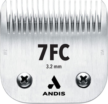 - 64265, Ceramic Edge Detachable Pet Clipper Blade - Comprised of Carbon-Infused Steel, Exclusive Hardening Process - for AGC, BG, DBLC, FHC & BDC Series - 1/100" (0.25Mm) Cut Length, Chrome