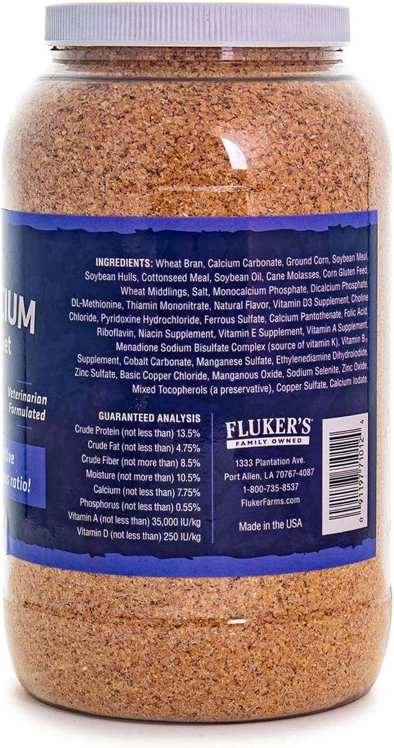 Fluker'S High Calcium Mealworm Diet, Can Be Used as a Gut-Loading Food or Bedding