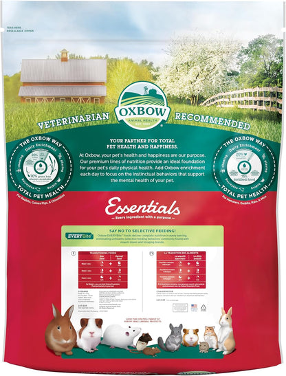 Oxbow Essentials Hamster Food and Gerbil Food - All Natural Hamster and Gerbil Food