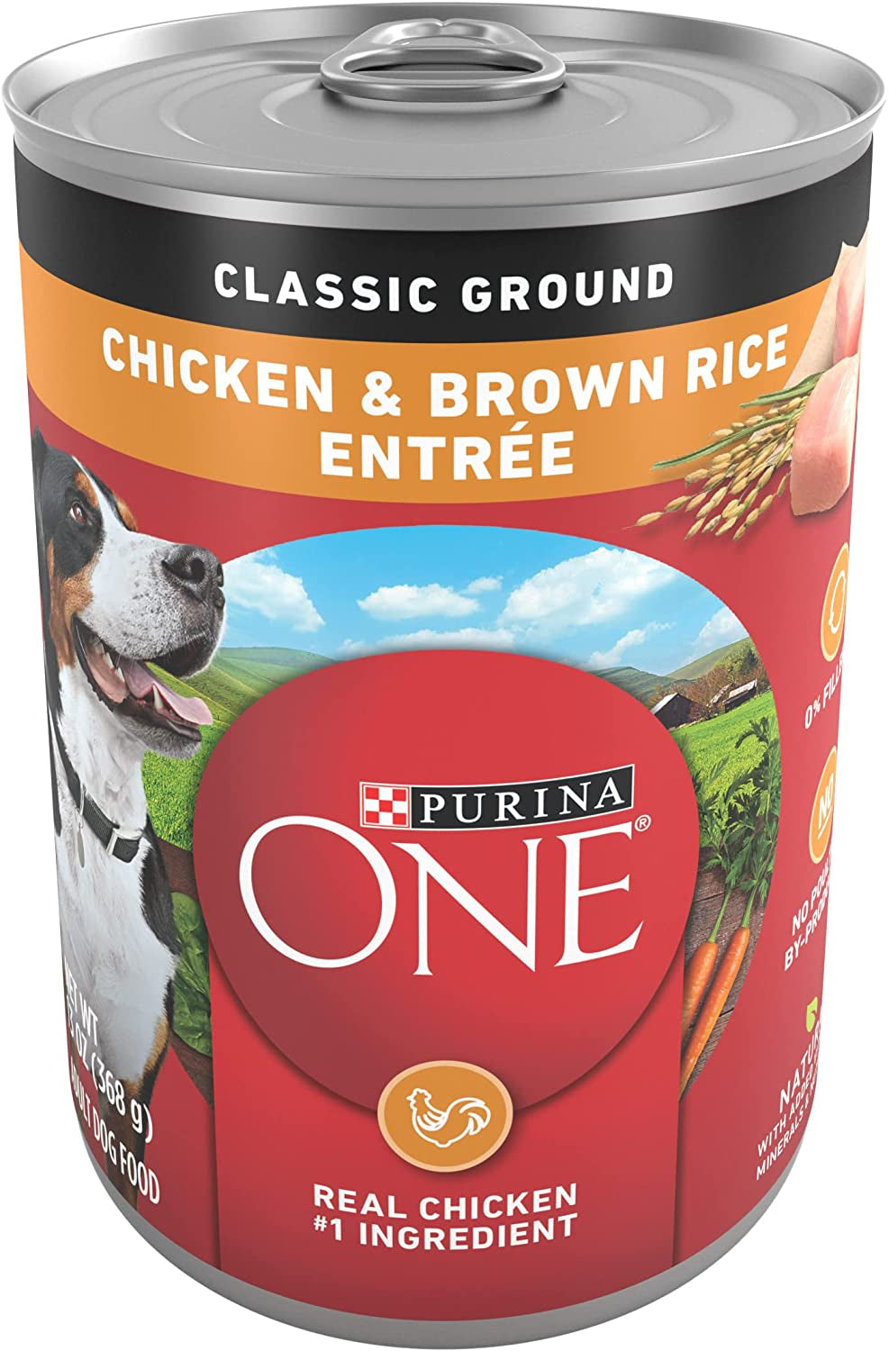 Classic Ground Chicken and Brown Rice Entree Adult Wet Dog Food