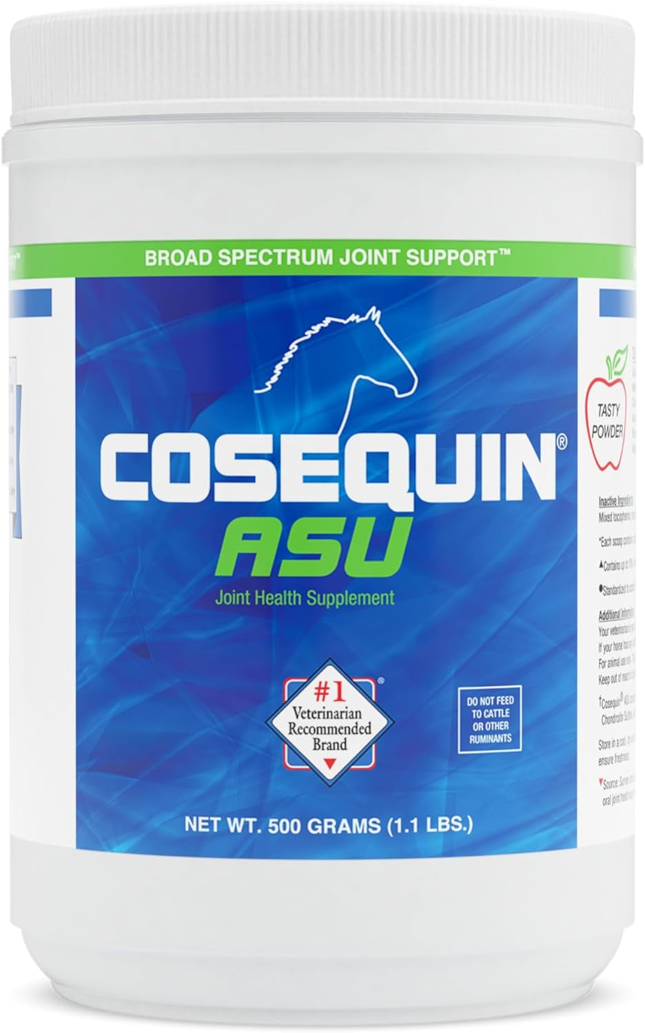 Nutramax Cosequin ASU Joint Health Supplement for Horses - Powder with Glucosamine, Chondroitin, ASU, and MSM