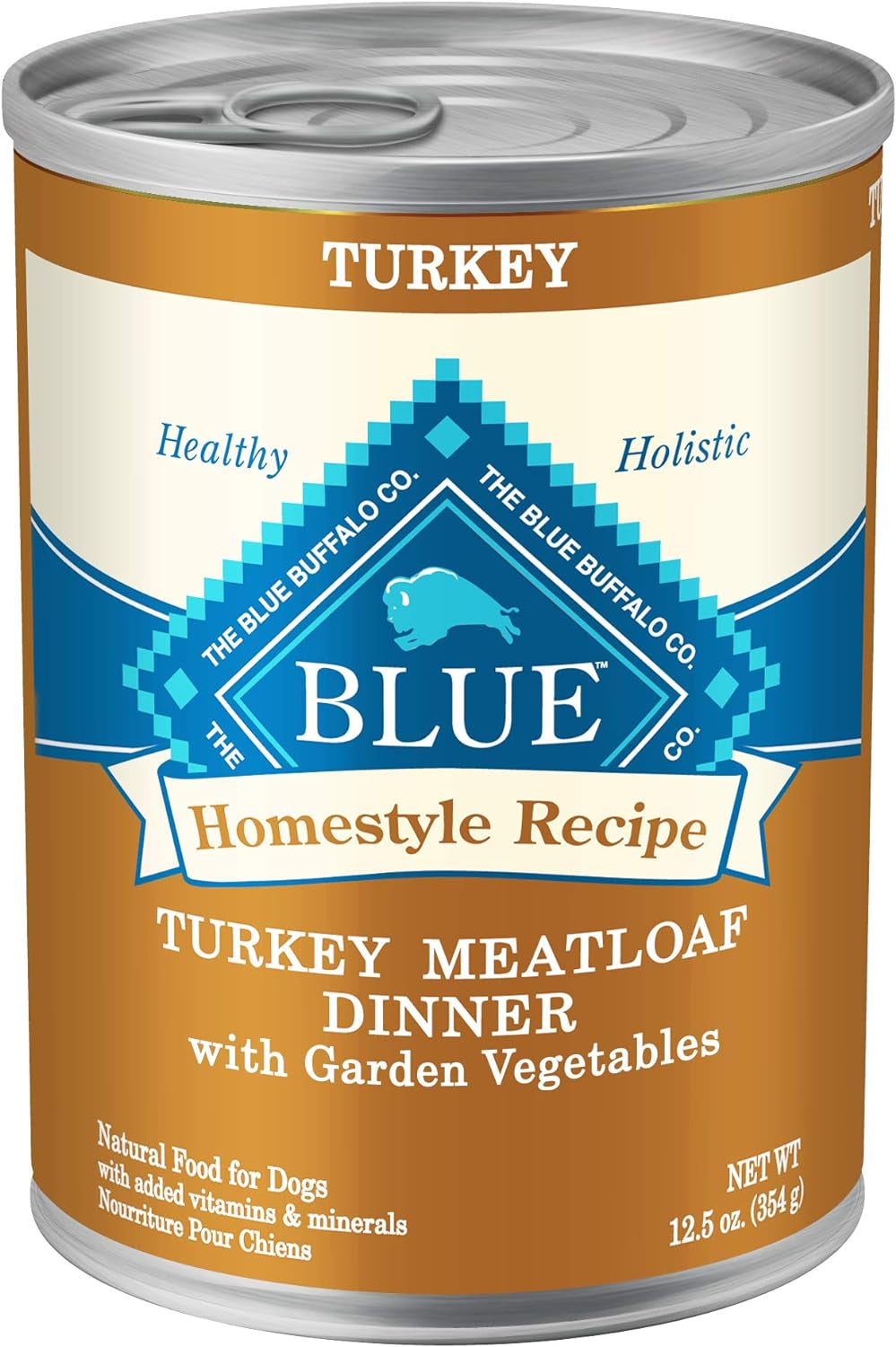 Homestyle Recipe Adult Wet Dog Food, Made with Natural Ingredients, Chicken Dinner with Garden Vegetables, 12.5-Oz. Can (Pack of 12)