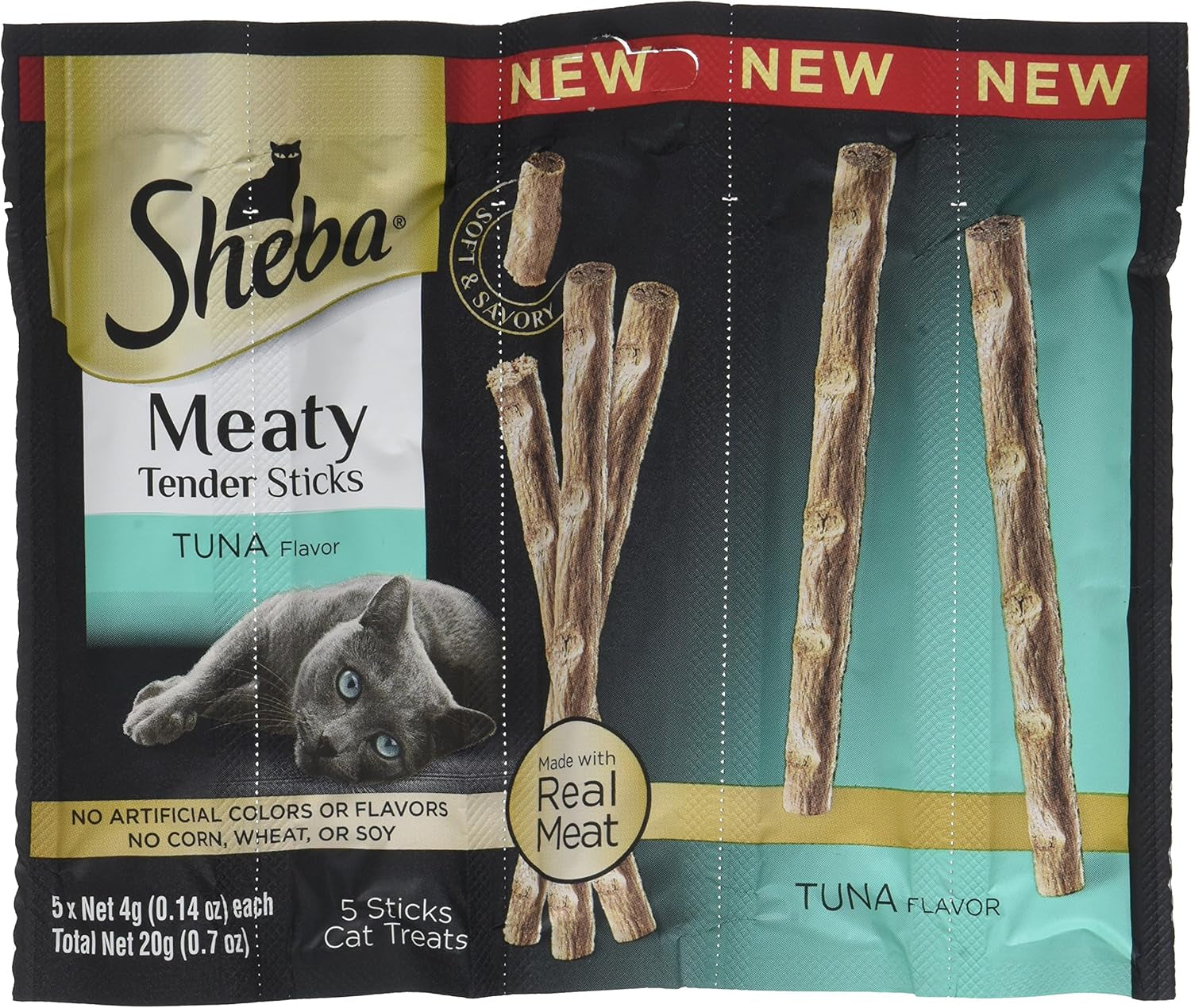 Sheba Meaty Tender Sticks Soft Cat Treats