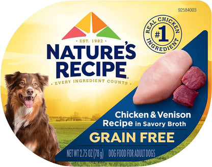 Nature'S Recipe Grain Free Wet Dog Food - Real Chicken