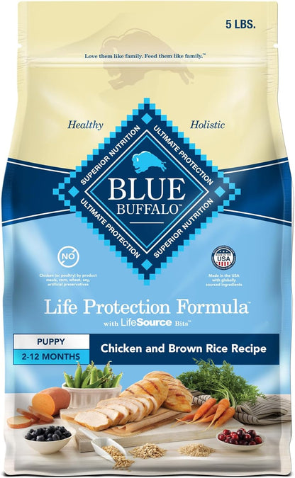 Blue Buffalo Life Protection Formula Puppy Dry Dog Food with DHA and ARA, Made with Natural Ingredients