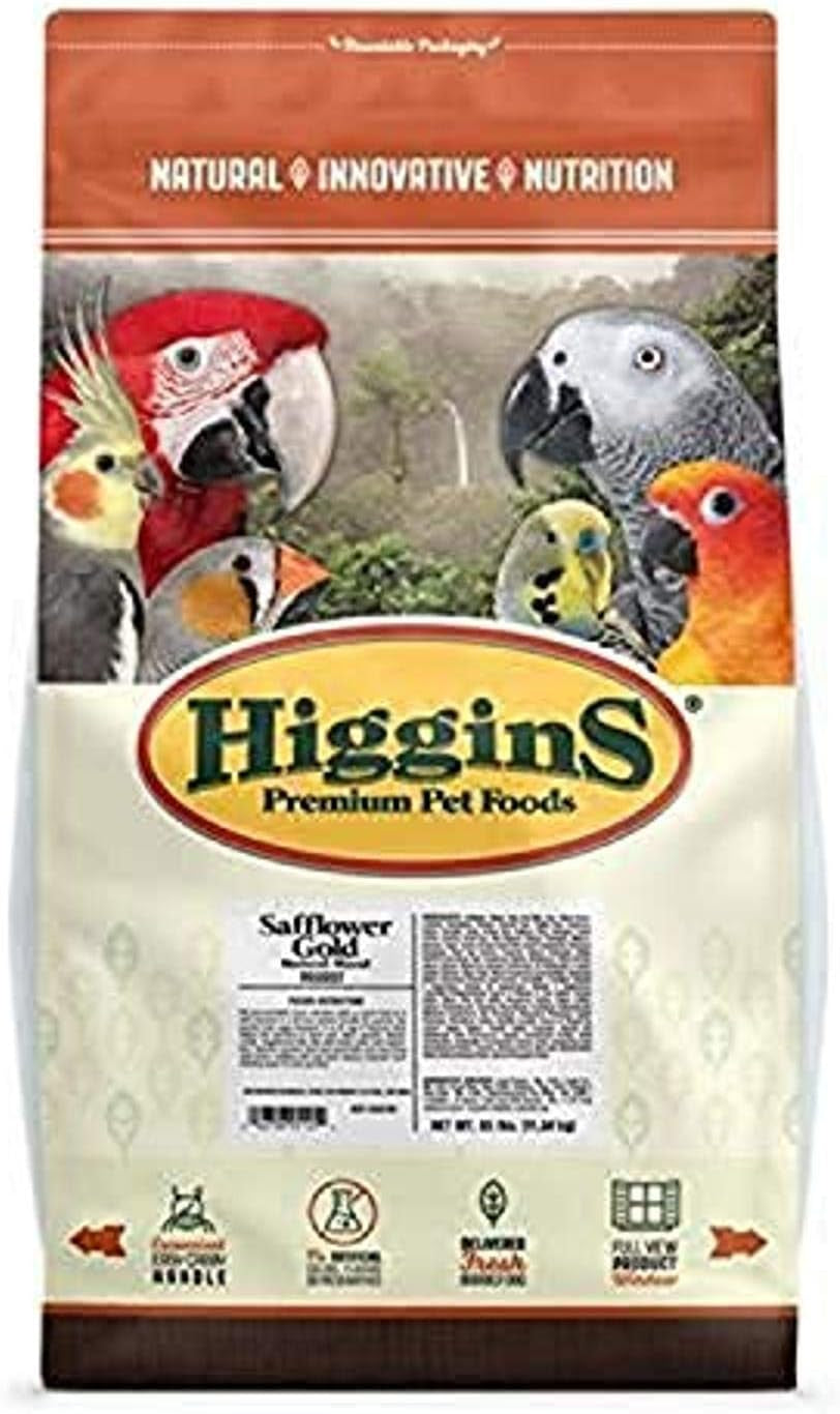 Safflower Gold Food for Parrots