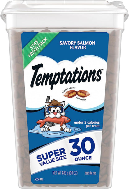 Classic Crunchy and Soft Cat Treats, SEAFOOD MEDLEY, Multiple Sizes