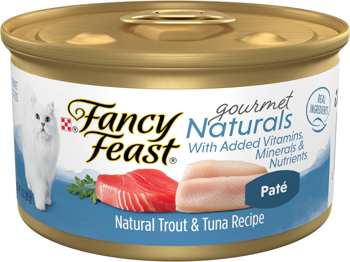 Poultry and Beef Feast Classic Pate Collection Grain Free Wet Cat Food Variety Pack - (Pack of 30) 3 Oz. Cans