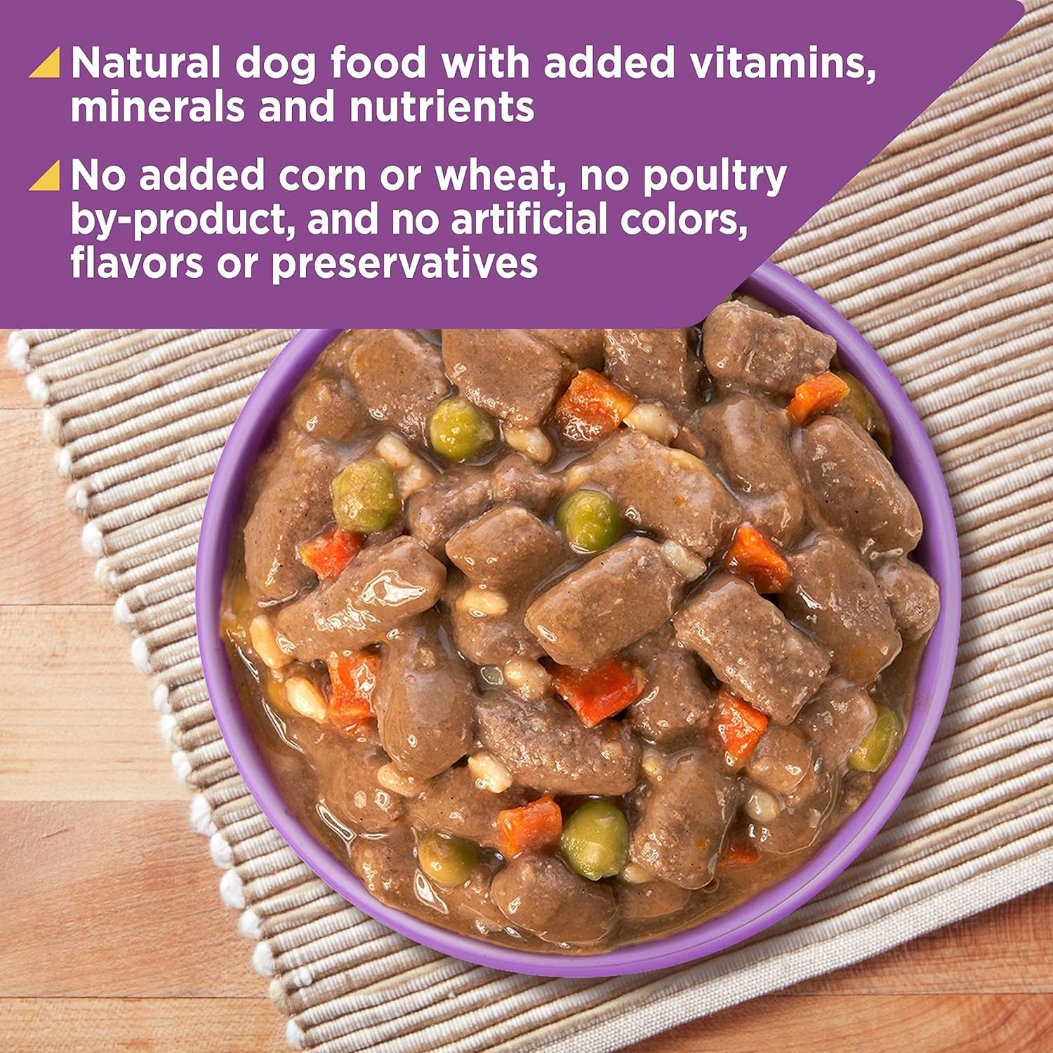 Nature’s Recipe Stew Lamb, Rice & Barley Recipe Wet Dog Food