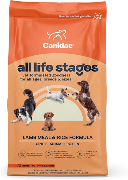 Canidae All Life Stages Premium Dry Dog Food for All Breeds, High Protein Premium Dry Dog Food for All Ages