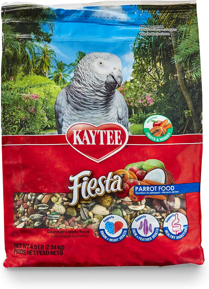 Kaytee Fiesta Parrot Pet Bird Food