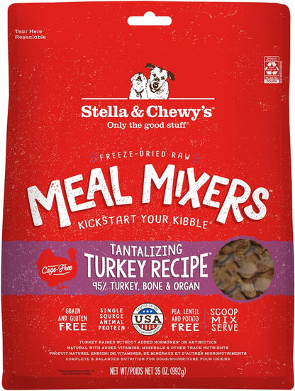 Stella & Chewy'S Freeze Dried Raw Chewy’S Chicken Meal Mixers - Dog Food Topper for Small & Large Breeds - Grain Free, Protein Rich Recipe