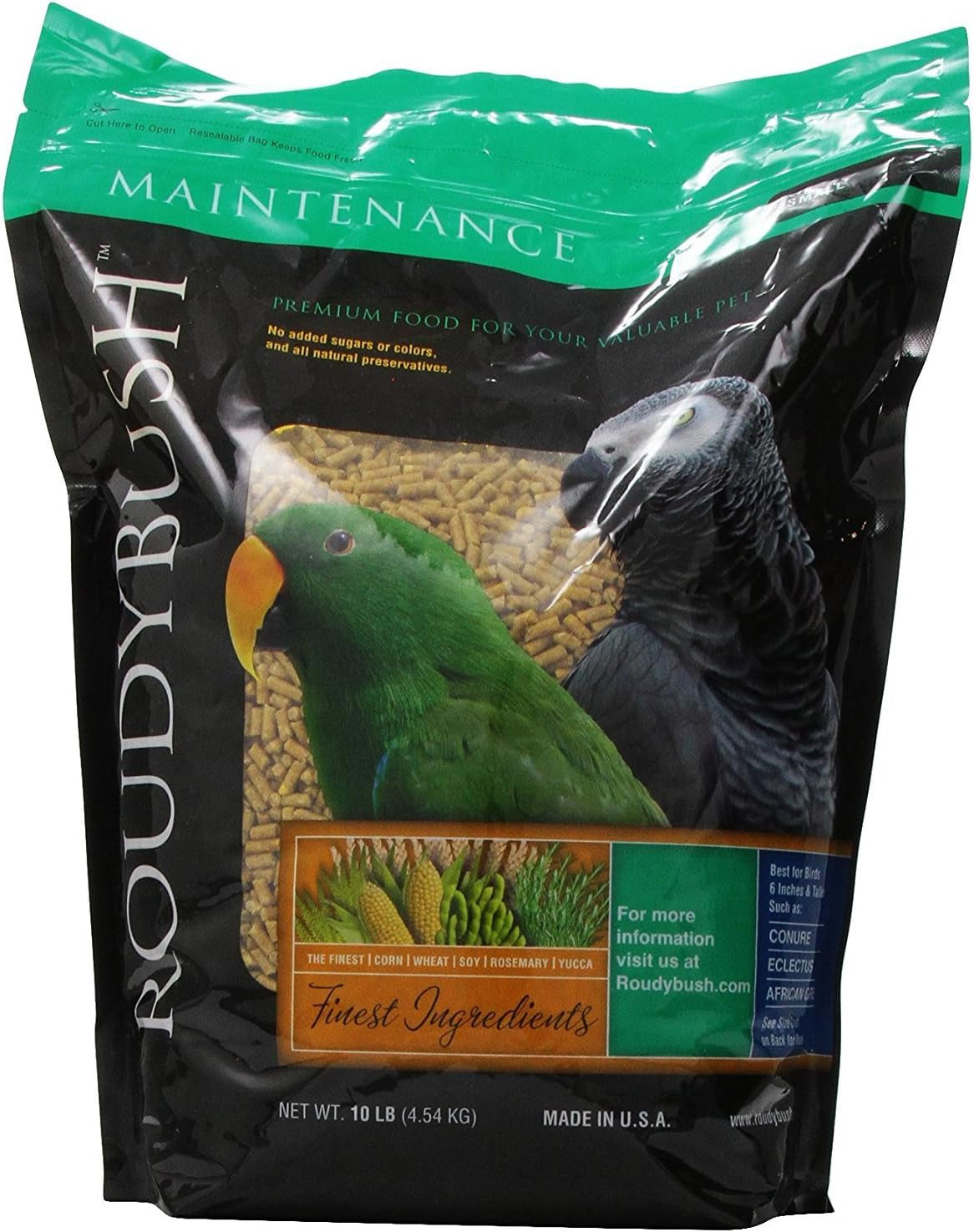 Roudybush Daily Maintenance Bird Food, Small, 10-Pound