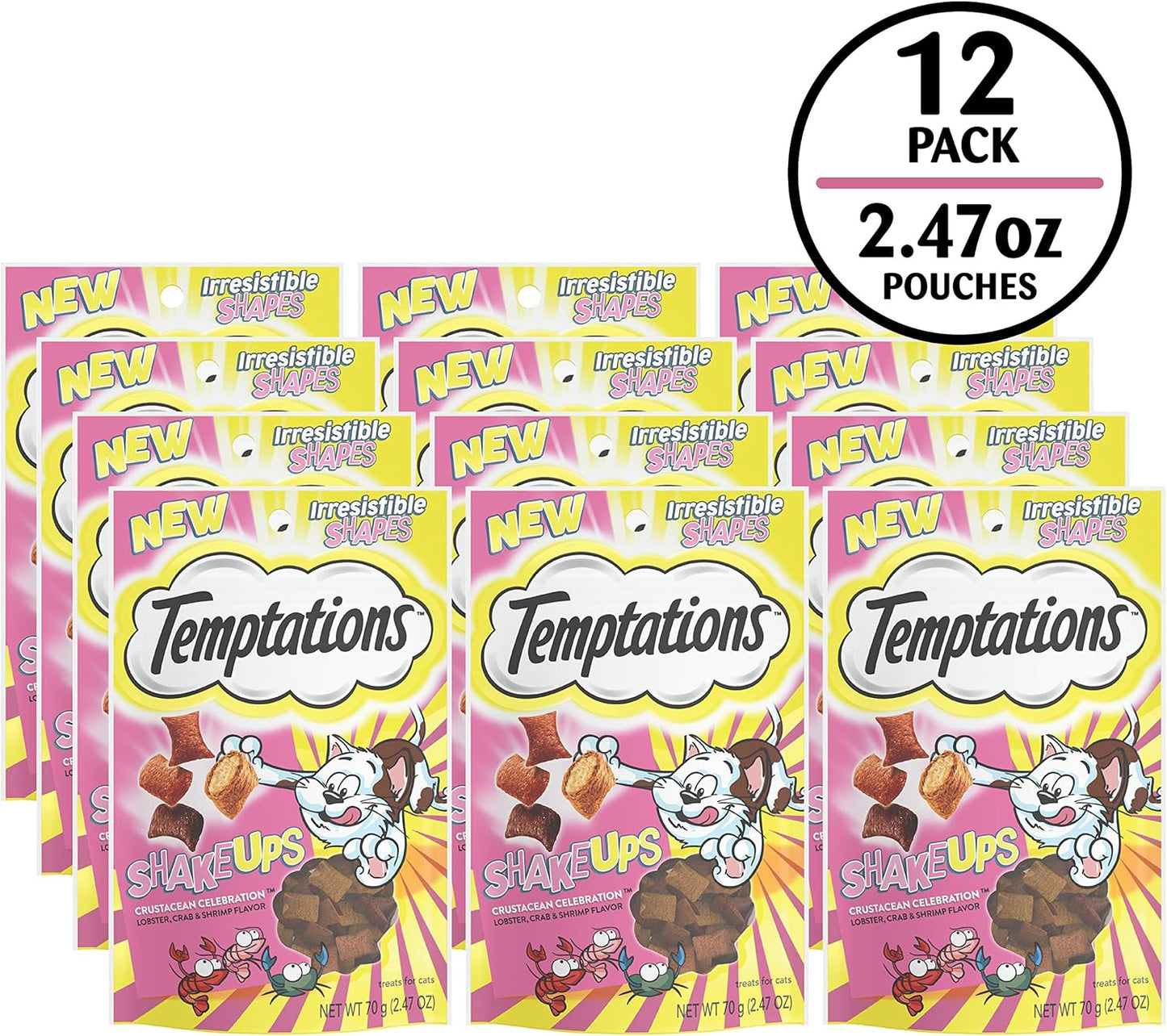 Temptations Shakeups Crunchy and Soft Cat Treats