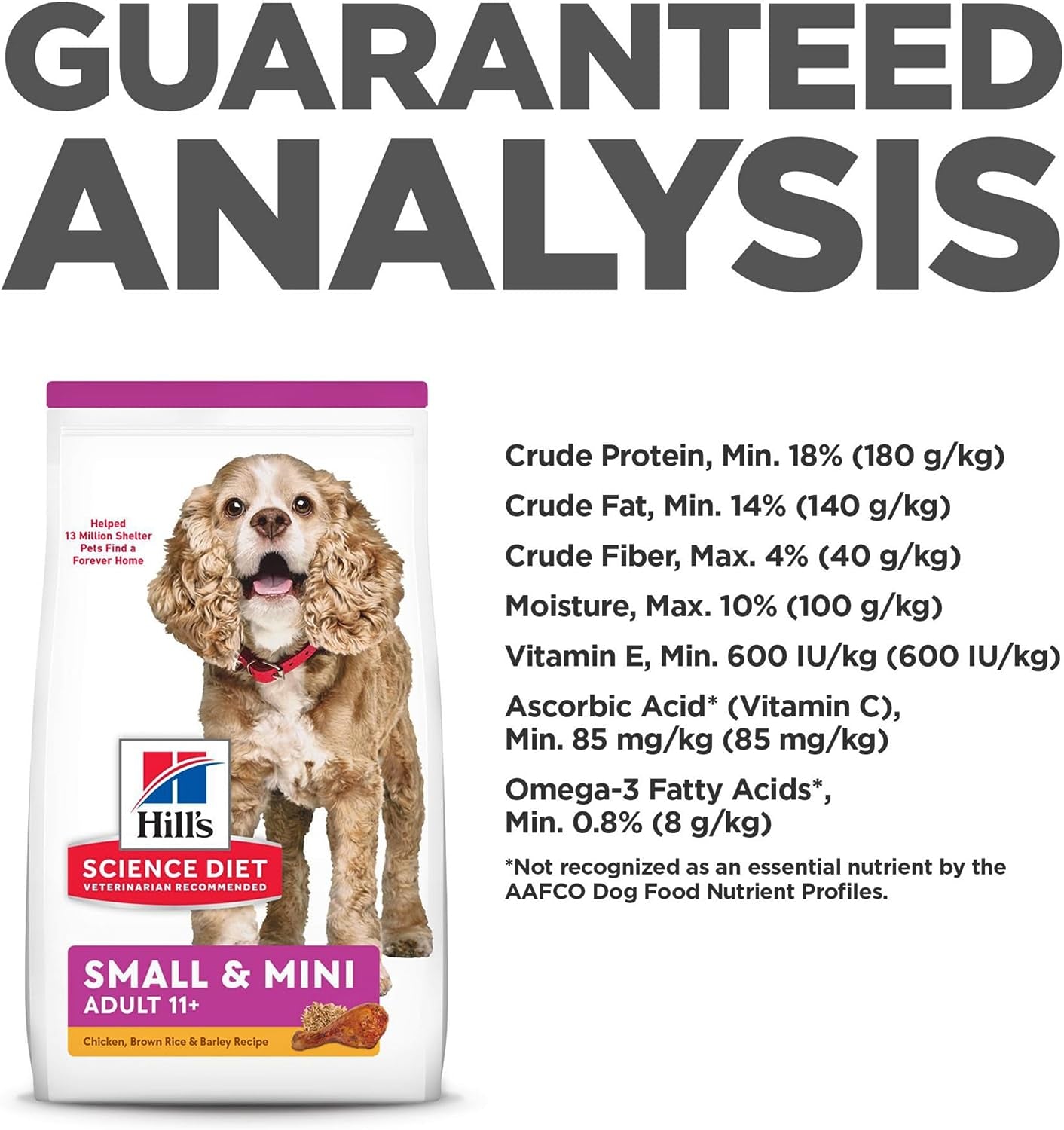 Hill'S Science Diet Small & Mini, Senior Adult 11+, Small & Mini Breeds Senior Premium Nutrition, Dry Dog Food, Chicken, Brown Rice & Barley