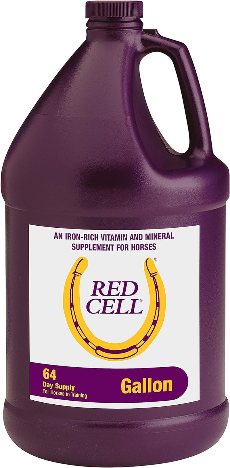 Farnam Horse Health Red Cell, Liquid Vitamin-Iron-Mineral Supplement for Horses, Helps Fill Important Nutritional Gaps in Horse'S Diet