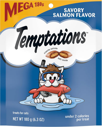 Classic Crunchy and Soft Cat Treats, SEAFOOD MEDLEY, Multiple Sizes