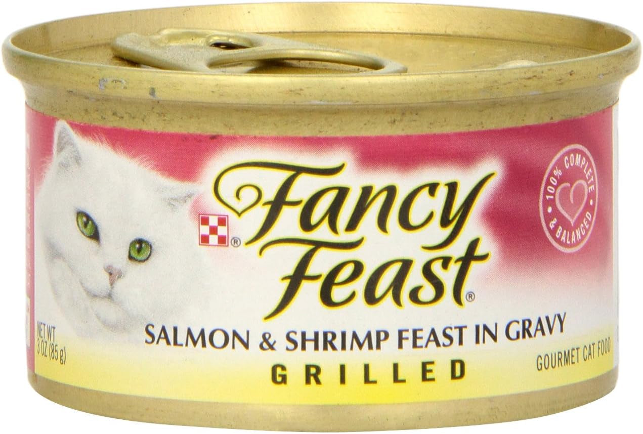 Poultry and Beef Feast Classic Pate Collection Grain Free Wet Cat Food Variety Pack - (Pack of 30) 3 Oz. Cans