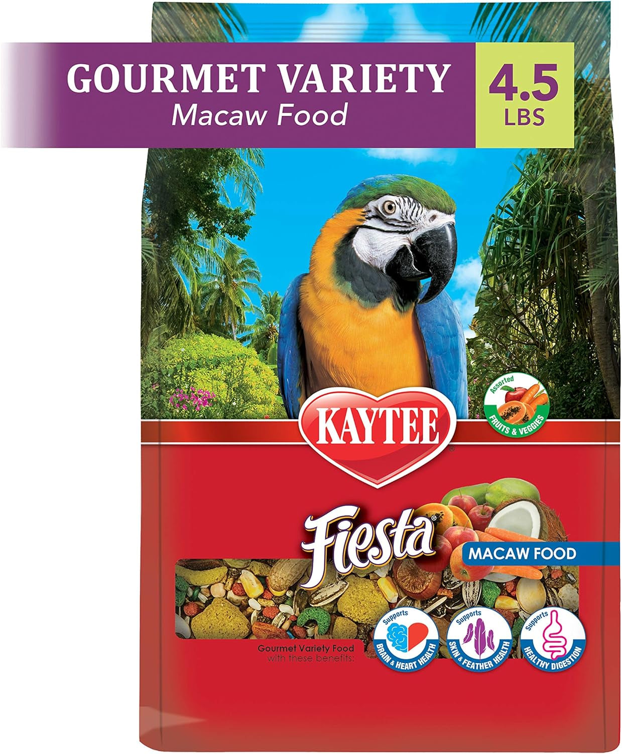 Kaytee Fiesta Macaw Pet Bird Food