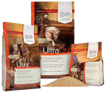 Ultracruz Equine Garlic Flakes Supplement for Horses