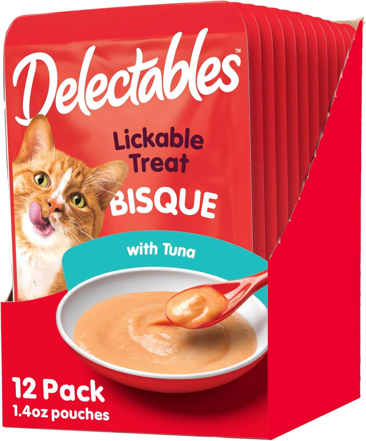 Hartz Delectables Bisque Variety Pack Lickable Cat Treat