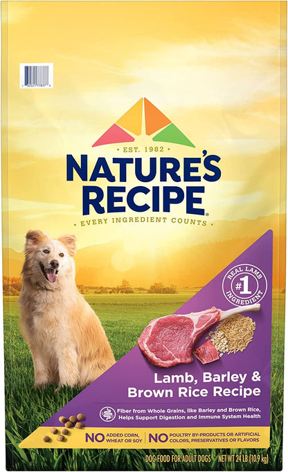 Nature′S Recipe, Barley & Brown Rice Recipe Dry Dog Food