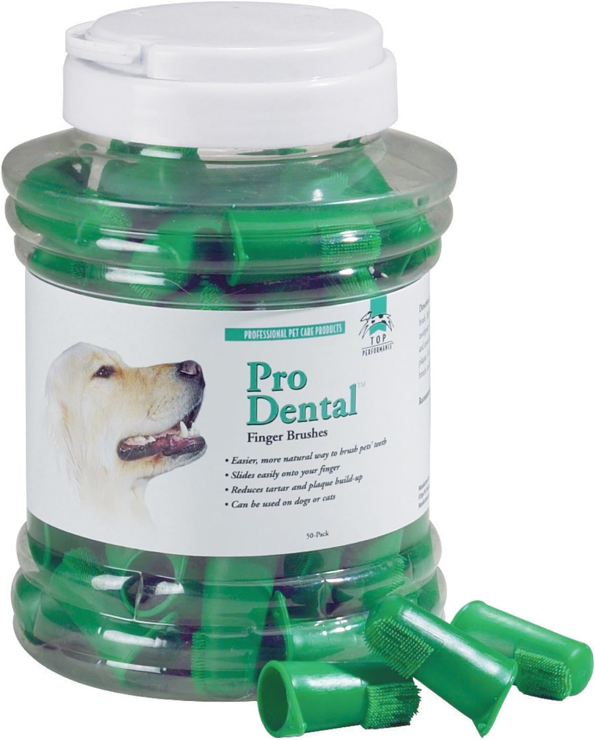 Top Performance Prodental Finger Brushes - Convenient Toothbrushes for Cleaning Pets' Teeth