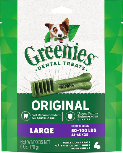 Greenies Original Large Natural Dental Care Dog Treats